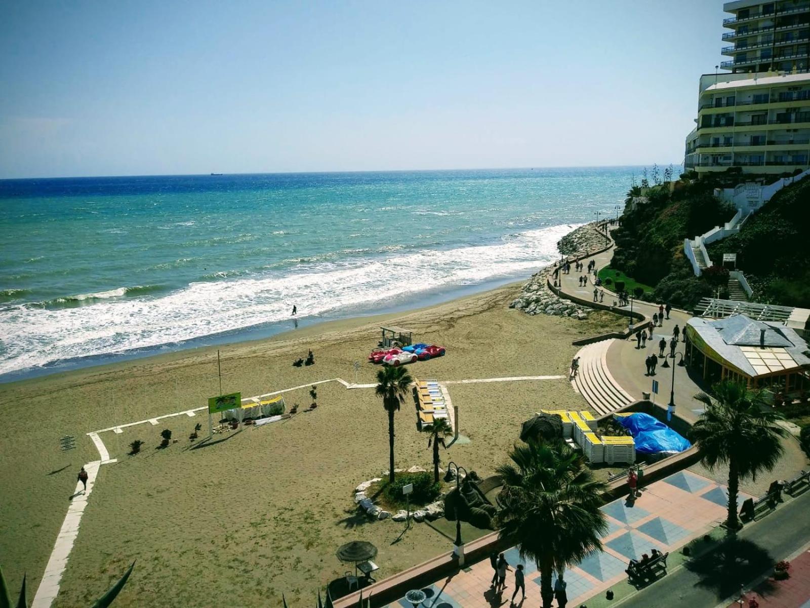 Nuevo Roca Chica, Primera Linea Playa,Torremolinos Dış mekan fotoğraf